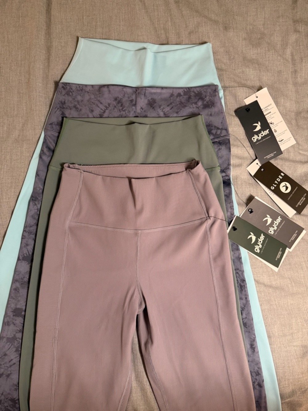 4 pairs NWT Glyder High-Waist Leggings Set size M